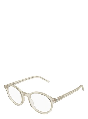 SAINT LAURENT 男士眼镜 SLM163004 SS2026 白色 全框平光镜