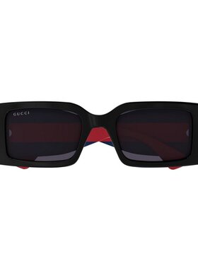 1h可退 GUCCI 女士太阳镜 GG1860S004 CO 黑色 全框太阳镜