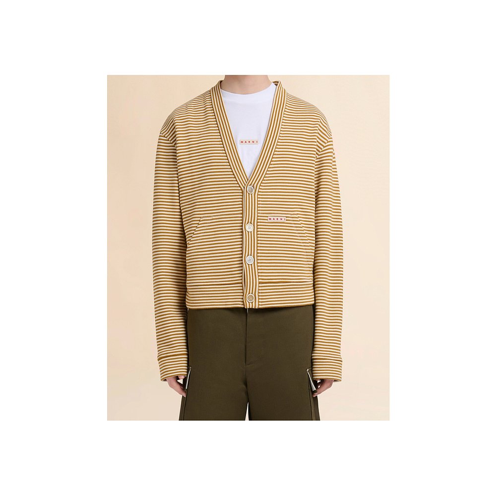 1h可退 MARNI 男士针织衫 FUMU0146X0UTC525STY80 AW2025 - 图1