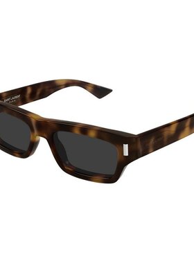 SAINT LAURENT 男士太阳镜 SL837002 CO 棕色
