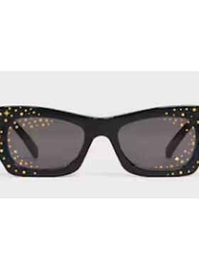 CELINE 男士太阳镜 4S333CPSM38NO SS2026 黑色 Sunglasses Graph