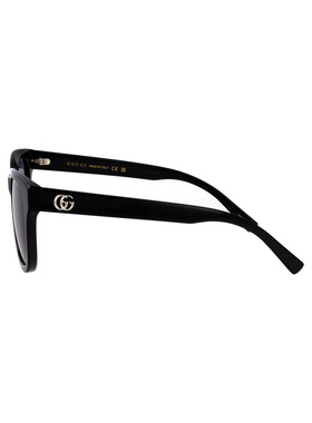 Gucci 古驰 女士 BLACK-BLACK-GREY 醋纤太阳眼镜 GG2126SK004