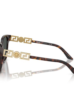 VERSACE 女士太阳镜 VE4471B10887 AW2024 花色 VERSACE Sunglass