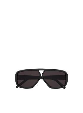 香港直邮奢淘 Saint Laurent 徽标双鼻梁架太阳镜【付后1h可退】