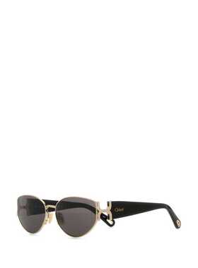 1h可退 CHLOÉ 女士太阳镜 CH0260S00159 SS2025 黑色 Black aceta