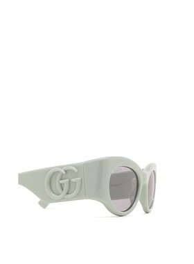 GUCCI 女士眼镜 GG1544S003 CO 白色 徽标太阳眼镜古驰