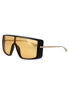 1h可退 ALEXANDER MCQUEEN 男士太阳镜 AM0524S004 CO 金色