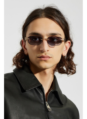 BALMAIN 男士太阳镜 BPS194B5500 CO 金色 Sunglasses