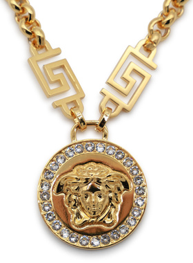 VERSACE 女士项链 DG1E009DJMXD01O AW2024 色吊坠