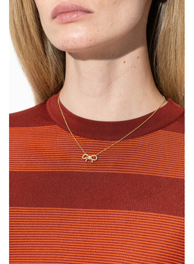 1h可退 SALVATORE FERRAGAMO 女士项链 760982NKLBOWSTRA795068OR