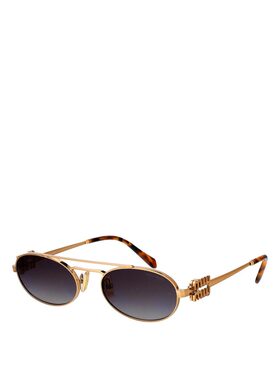 MIU MIU 女士眼镜 0MU54ZS7OE5D1缪缪方形复古驾驶户外配饰