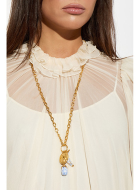 CHLOÉ 女士项链 CH26WJN14NRA91J AW2026 金色 Brass necklace ‘