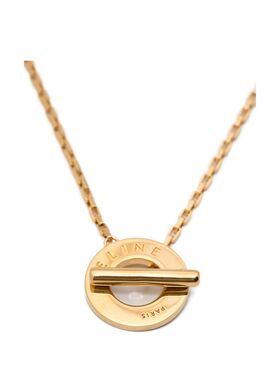 1h可退 潮奢 Celine 思琳 女士 Celine Bijoux 金色项链/吊坠 B10