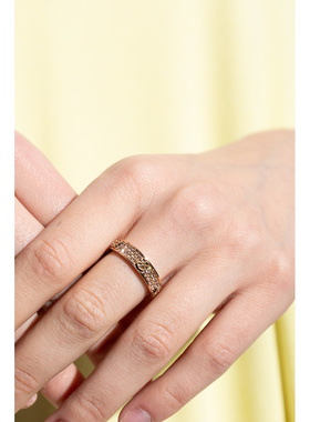 TORY BURCH 女士戒指 1536890650 SS2026 金色 Ring with shimmer
