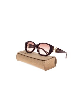 CHLOÉ 女士太阳镜 CH0237SK0003 AW2025 酒红色 Sunglasses
