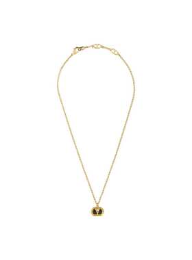 VALENTINO 女士项链 WJ0X87VTIRG5 SS2025 金色 Vlogo 项链