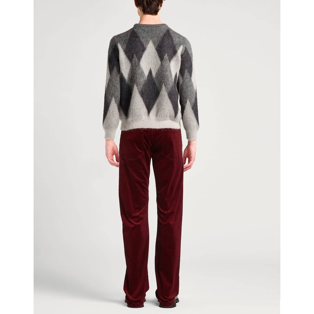 1h可退 潮奢 armani 阿玛尼 男士 休闲长裤 red红色 舒适时尚,淘宝优惠券,粉丝福利购,淘宝优惠卷