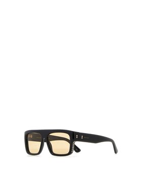 GUCCI 男士太阳镜 755274J07411023 AW2023 黑色 Black acetate s