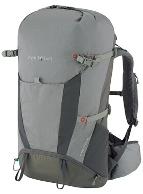 mont-bell 户外背包 1133241SV CO 灰色 Kitra Pack 40 Women's