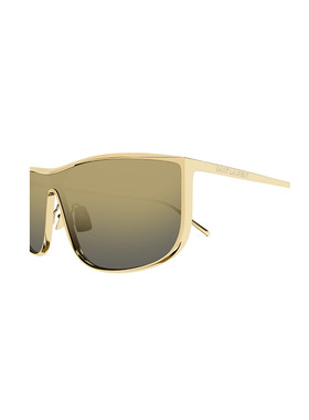 SAINT LAURENT 女士太阳镜 SL605LUNA004GOLDGOLDBRONZE