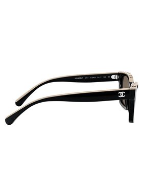 CHANEL 女士眼镜 9002807 CO 黑色 徽标太阳镜