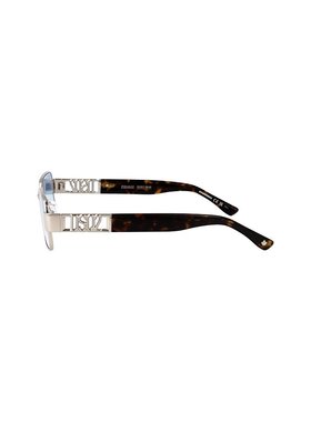 1h可退 DSQUARED2 男士太阳镜 D20156S010-0 SS2025 银色 D2 0156