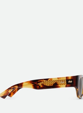 BOTTEGA VENETA 男士眼镜 BV1401SA002 SS2026 棕色配饰