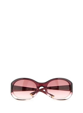 GUCCI 女士眼镜 831871J07406160 AW2025 粉红色 圆形太阳镜