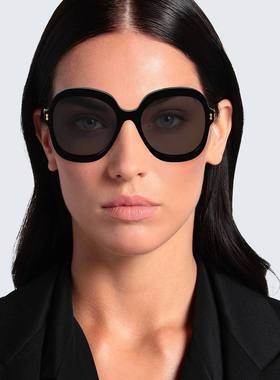 潮奢 Gucci 古驰 女士 太阳眼镜 black黑色 舒适时尚