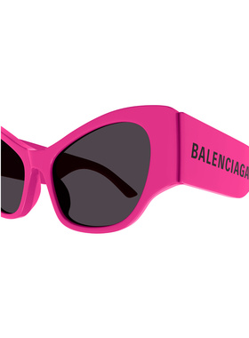 BALENCIAGA 女士太阳镜 BB0259S004FUCHSIAFUCHSIAGREY