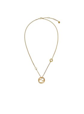 FENDI 女士项链 8AL090ATEPF089U AW2025 黄色 吊坠项链