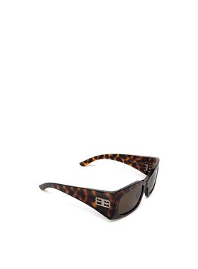 1h可退 潮奢 Balenciaga 巴黎世家 女士 几何框太阳镜 BB0291S