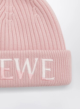 LOEWE 女士帽子 KSA9OT2K04WO7200 AW2026 粉红色【付后1h可退】