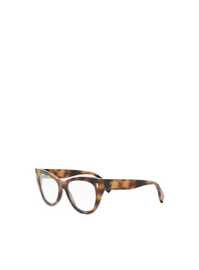 FENDI 女士眼镜 FE50086I053 AW2025 棕色