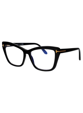 1h可退 TOM FORD 女士眼镜 FT5826B001 SS2025 黑色