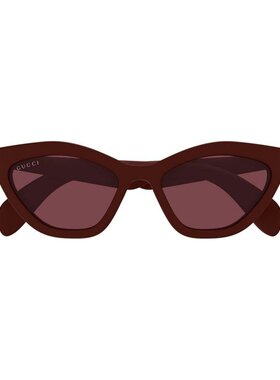 GUCCI 女士眼镜 GG1931S004 CO 棕色 几何框古驰配饰太阳镜