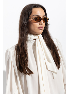 MIU MIU 女士太阳镜 0MU11ZS0VAU2Z1 CO 棕色 '11ZS' sunglasses