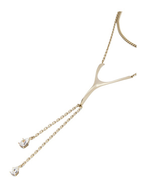 ALEXANDER MCQUEEN 女士项链 866152J16GS1953 SS2026水晶吊坠