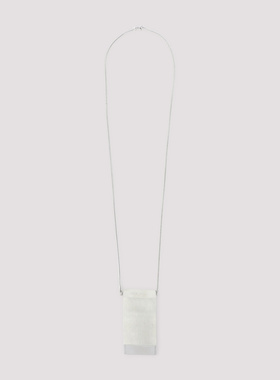 RICK OWENS 男士项链 RJ0000139MMT128 SS2026 白色