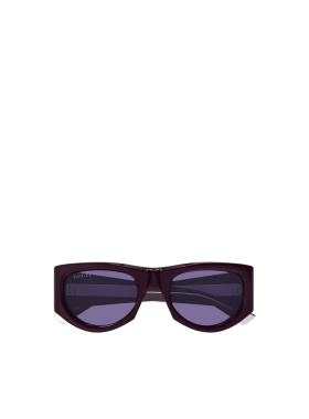 GUCCI 女士太阳镜 GG1917S010 SS2025 紫色 全框太阳镜古驰