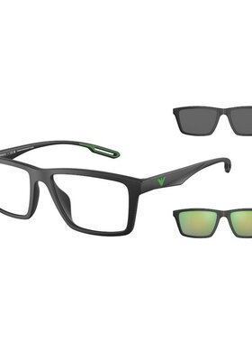 EMPORIO ARMANI 男士太阳镜 EA4189U50011W CO 黑色