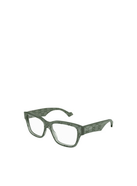 GUCCI 男士眼镜 GG1428O012 SS2026 灰色 方框平光镜
