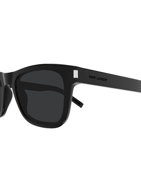 SAINT LAURENT 女士太阳镜 SL819001 AW2025 黑色 全框太阳镜