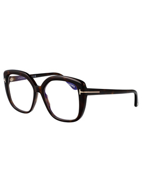 TOM FORD 女士眼镜 FT6043B052 AW2026 深棕色 全框平光镜