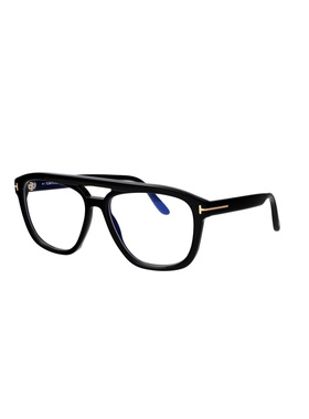 TOM FORD 男士眼镜 FT6024B001BLACK SS2026 黑色 几何平光镜
