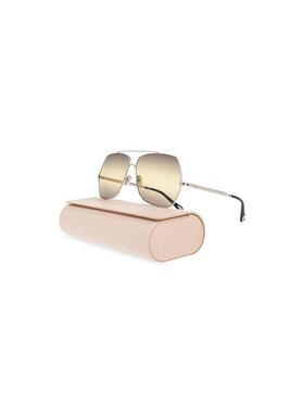 1h可退 CHLOÉ 女士眼镜 CH0278S0004 CO 花色 徽标太阳镜