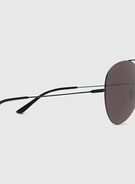 Gucci 古驰 男士 Eyewear 飞行员镜框太阳镜 865673I3330眼镜