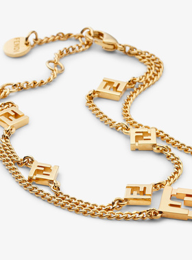 FENDI 女士手链手镯 8AL013B08F0CFK AW2025 银色 BRACCIALI