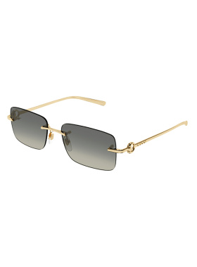 GUCCI 男士太阳镜 GG1703S005 AW2025 银色 1MY05790A古驰
