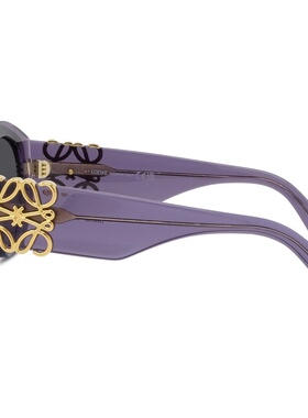 LOEWE 女士眼镜 LW40188I81A AW2026 紫色 全框太阳镜